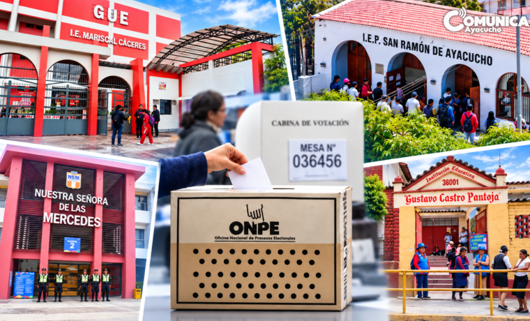 ¿Dónde te toca votar este 4 de octubre? Conoce tu local de votación para las Elecciones Regionales y Municipales Ayacucho 2026