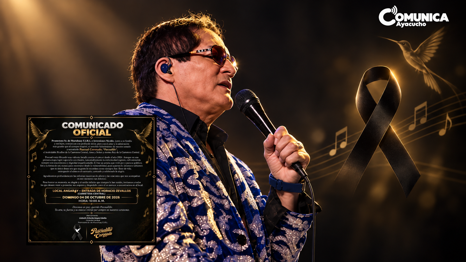 Fallece Pascualillo Coronado, el recordado “Rey de la Carretera Central”, a los 67 años